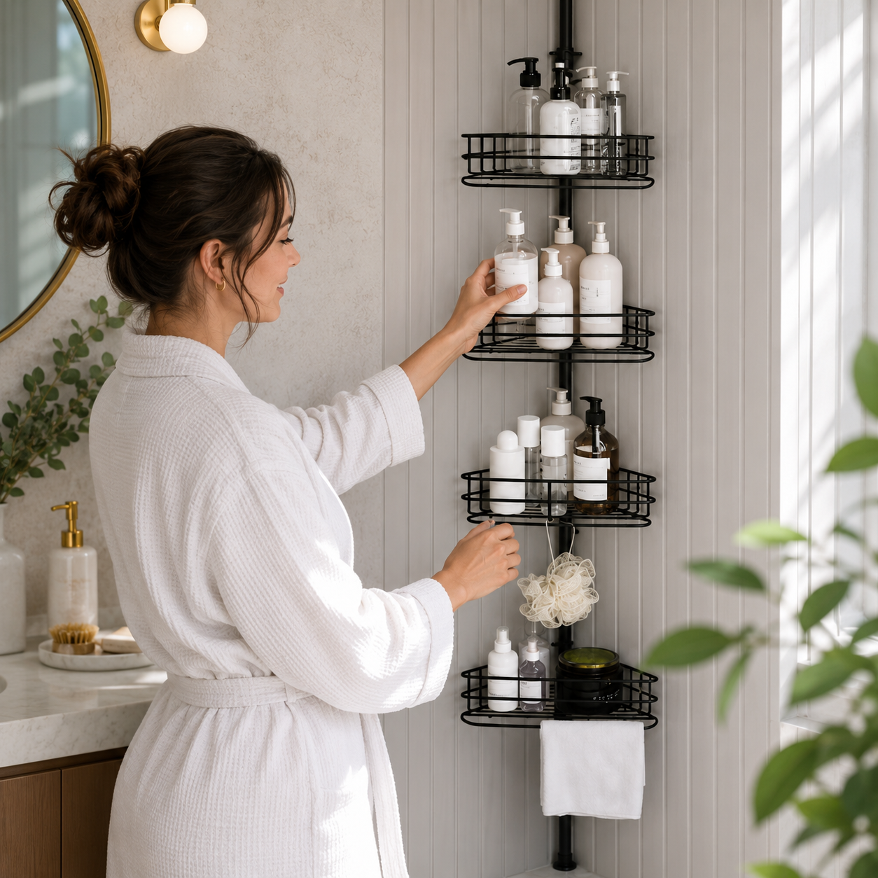 4-Tier Corner Shower Caddy